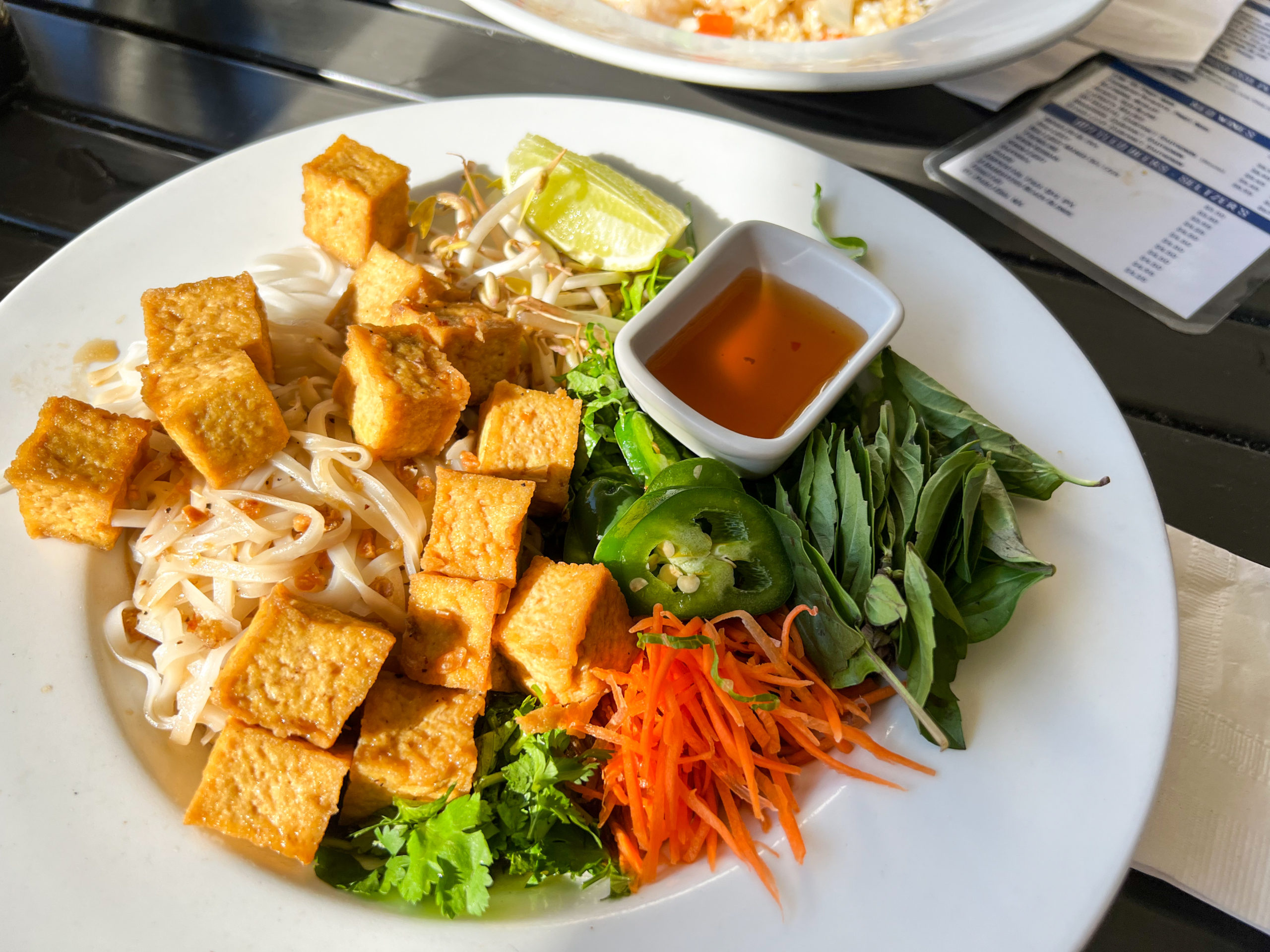 Saigon Noodles with tofu