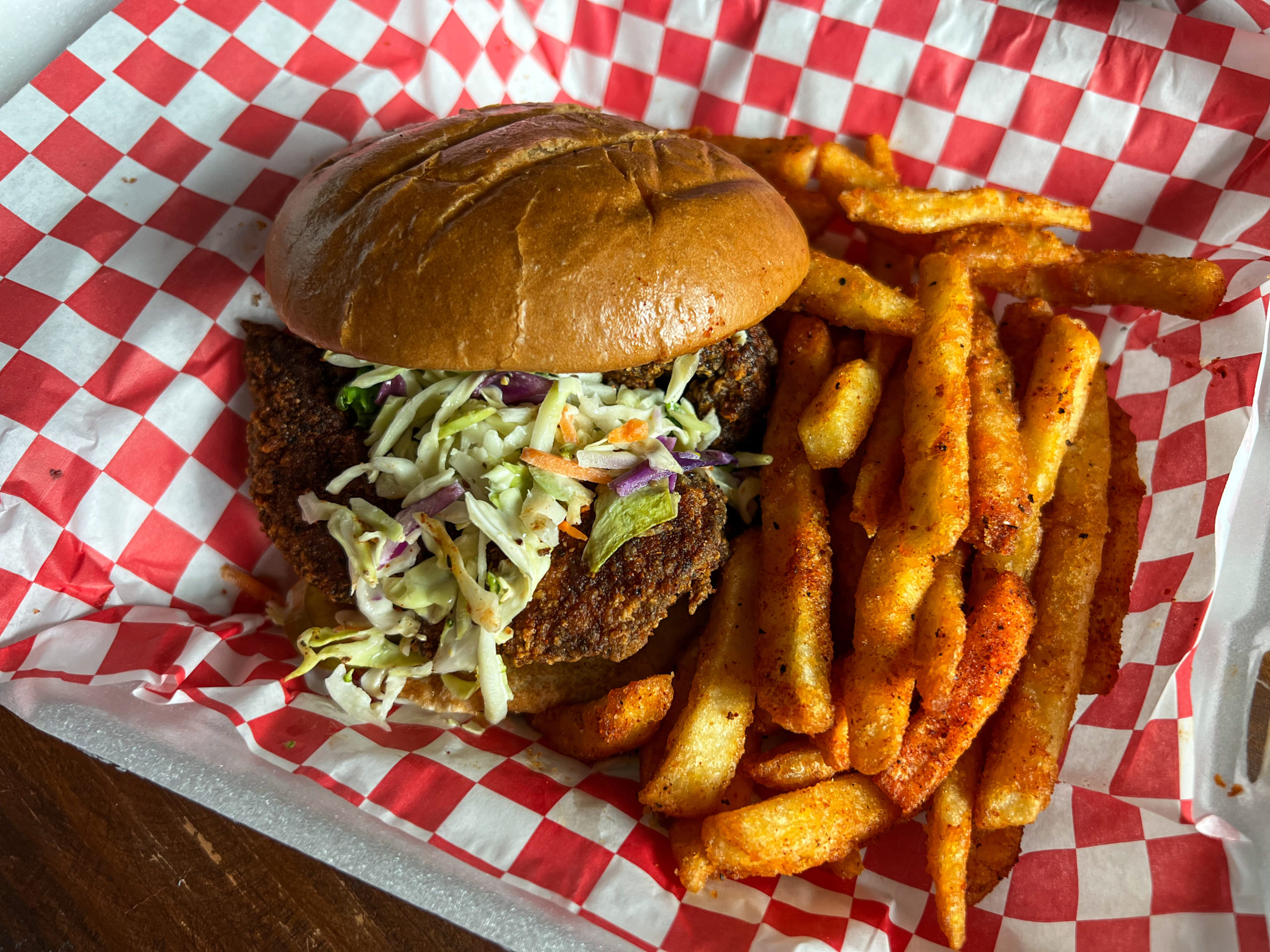 Creole Shrimp Burger Recipe - Coop Can Cook