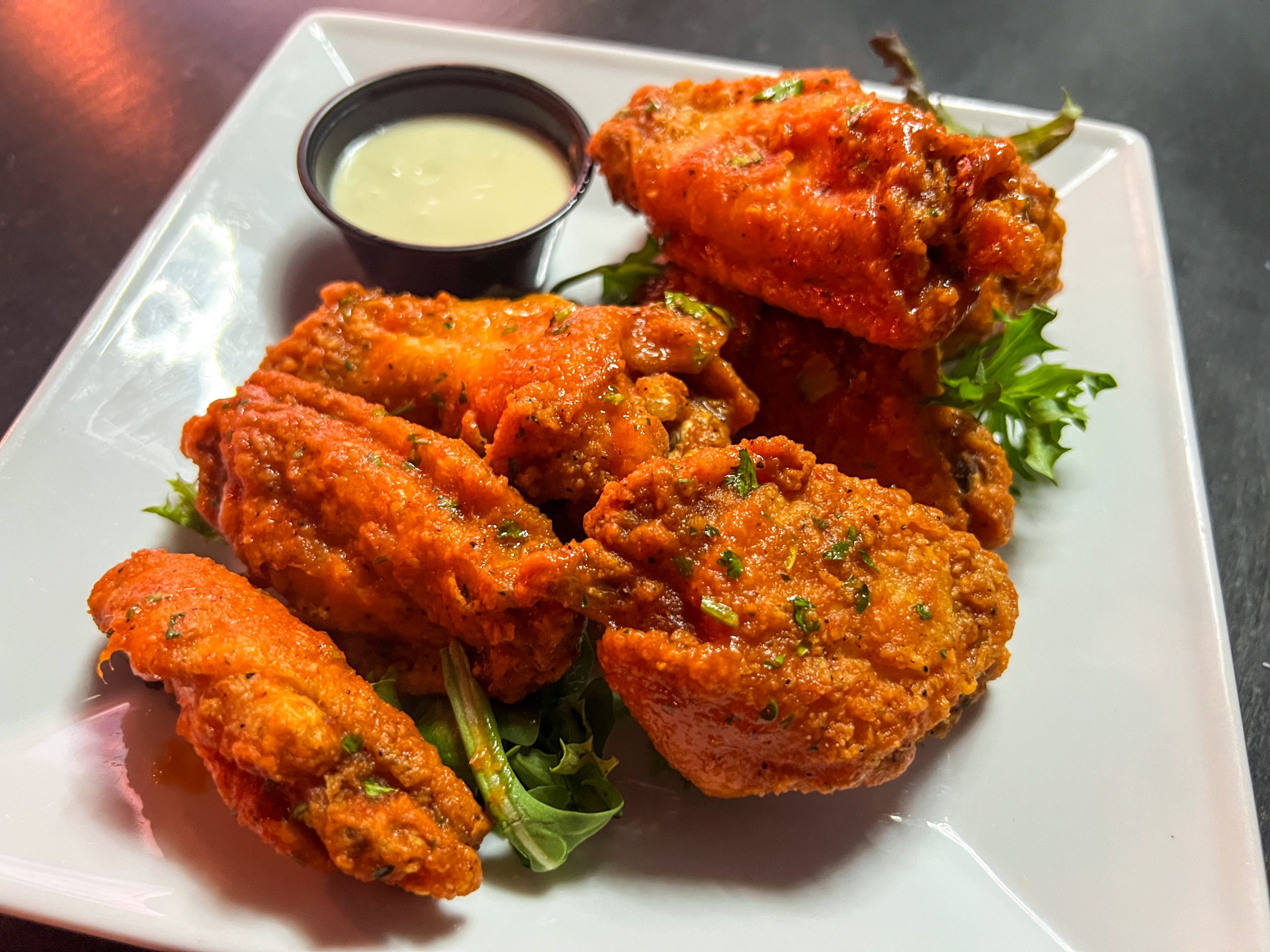 Crispy Fried Wings with