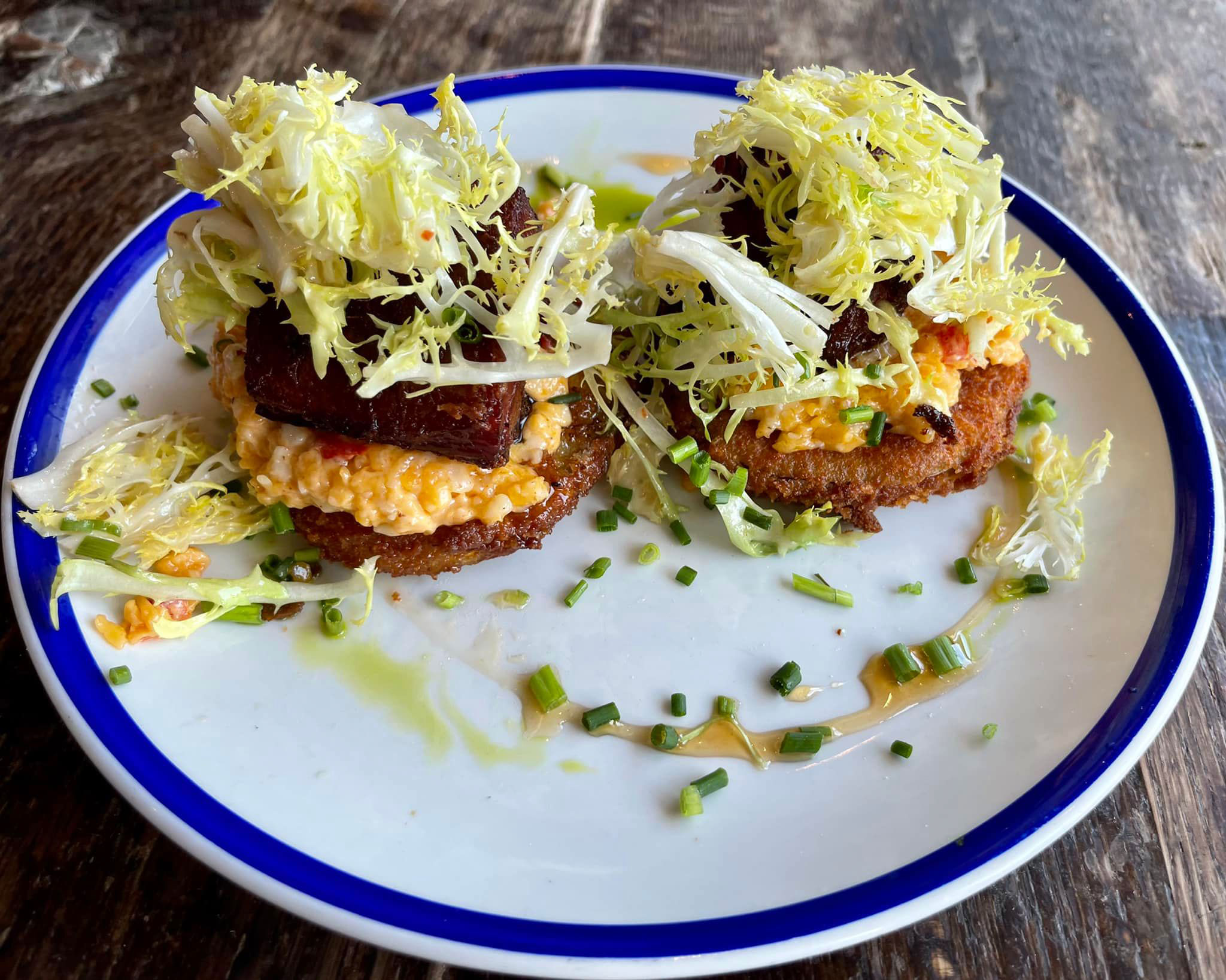 Noble Crust Fried Green Tomatoes