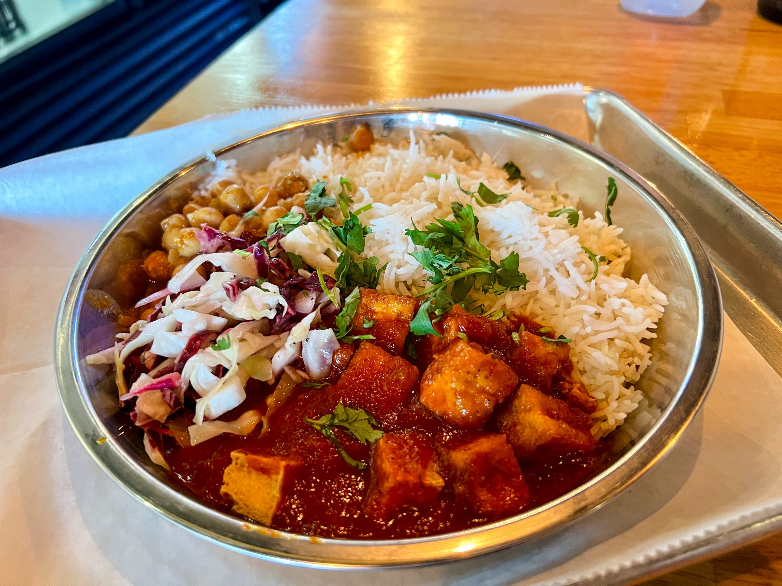 Tofu Tikka Masala Bollywood Bowl