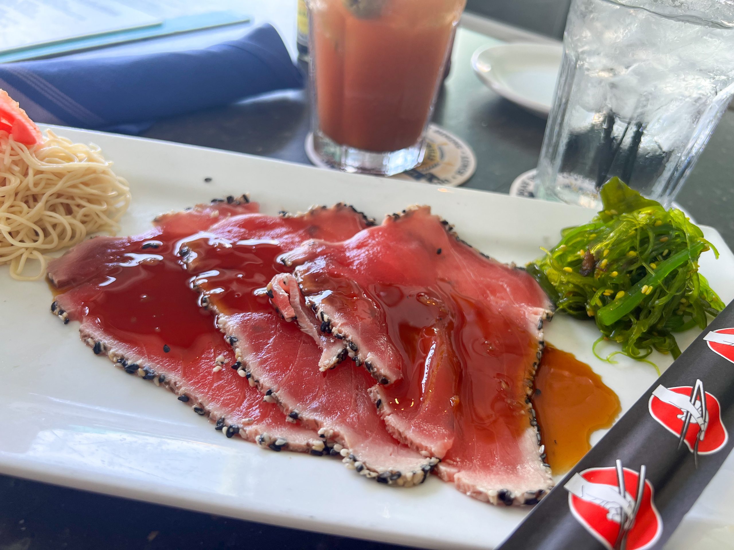 1/2 order of the Ahi Tuna