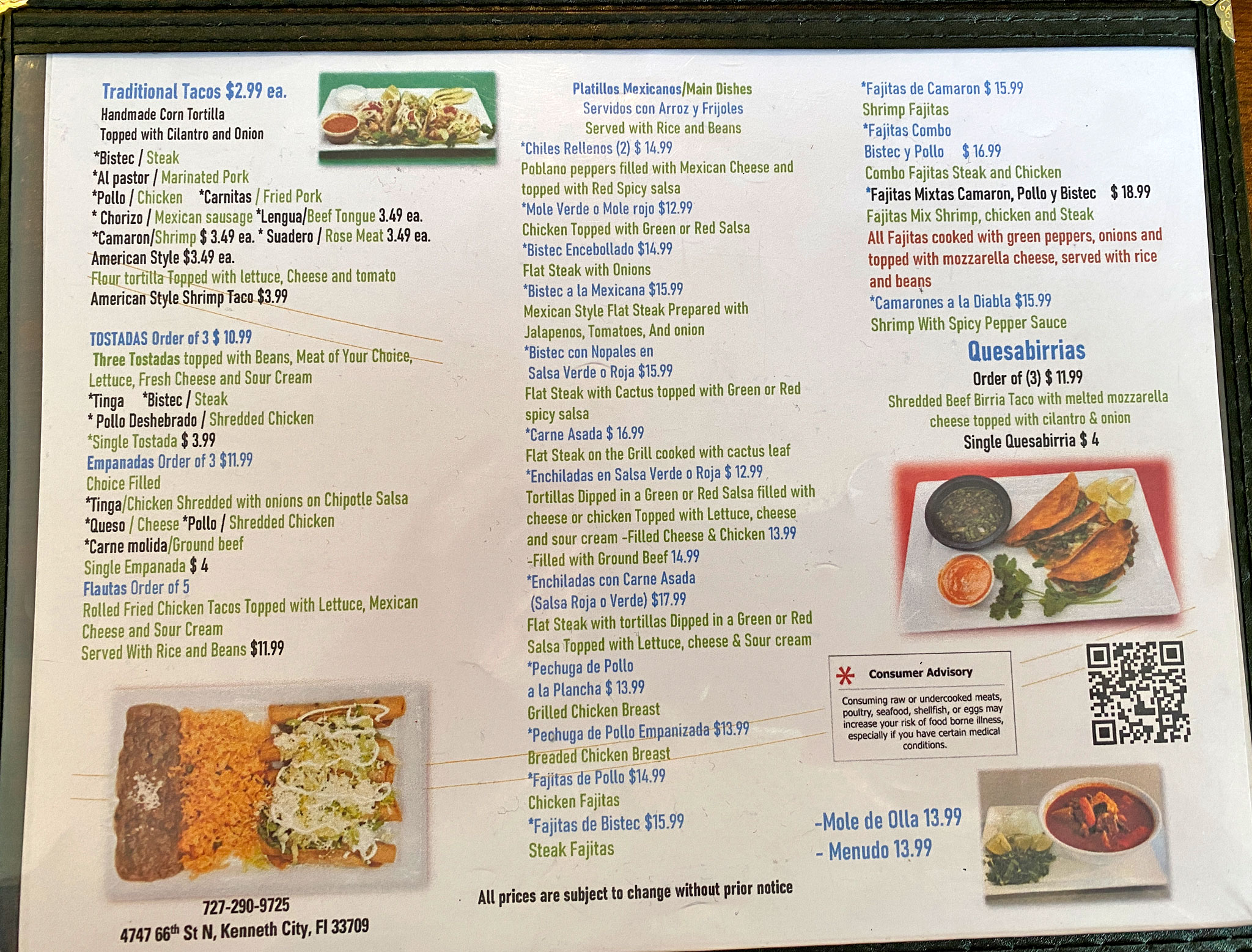 Order TACO MAKER MEXICAN GRILL - Orlando, FL Menu Delivery [Menu & Prices]