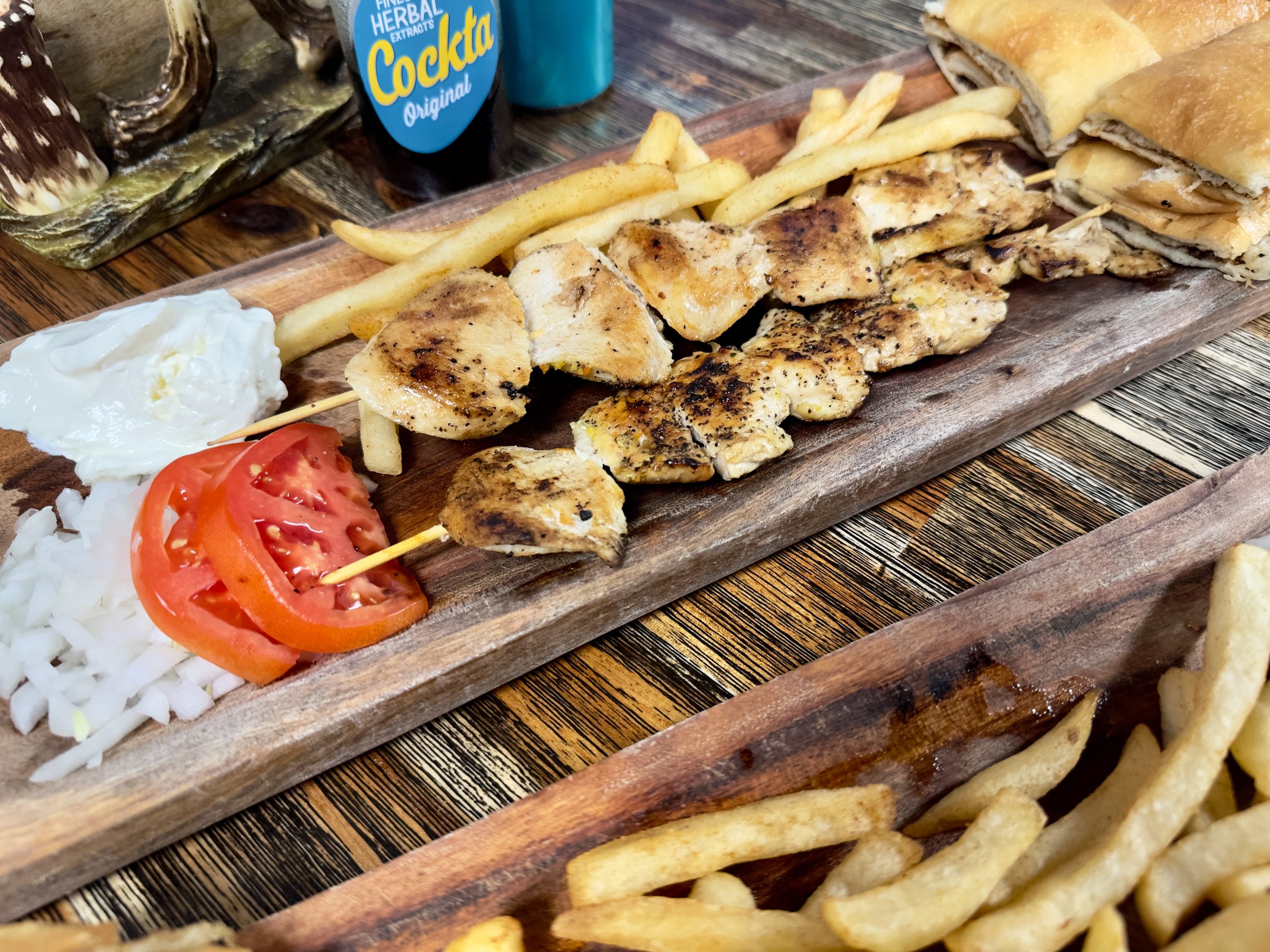 Premium Photo  Closeup of grilled skewered milk pork on stick thai street  food market