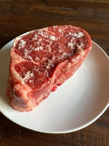 Salted steak