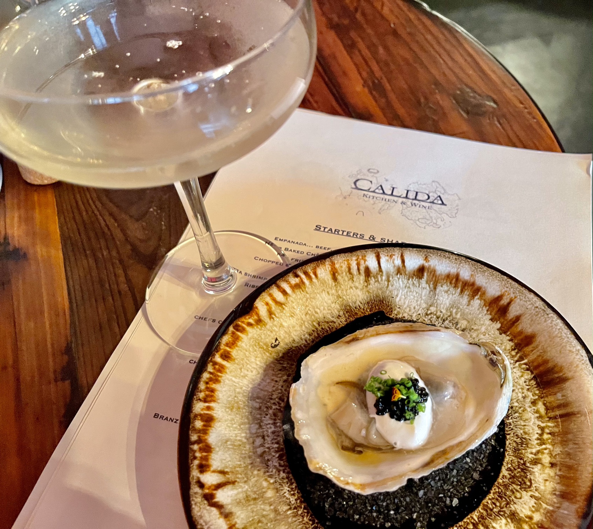 Calida, a new restaurant and wine bar with a global focus, opens in