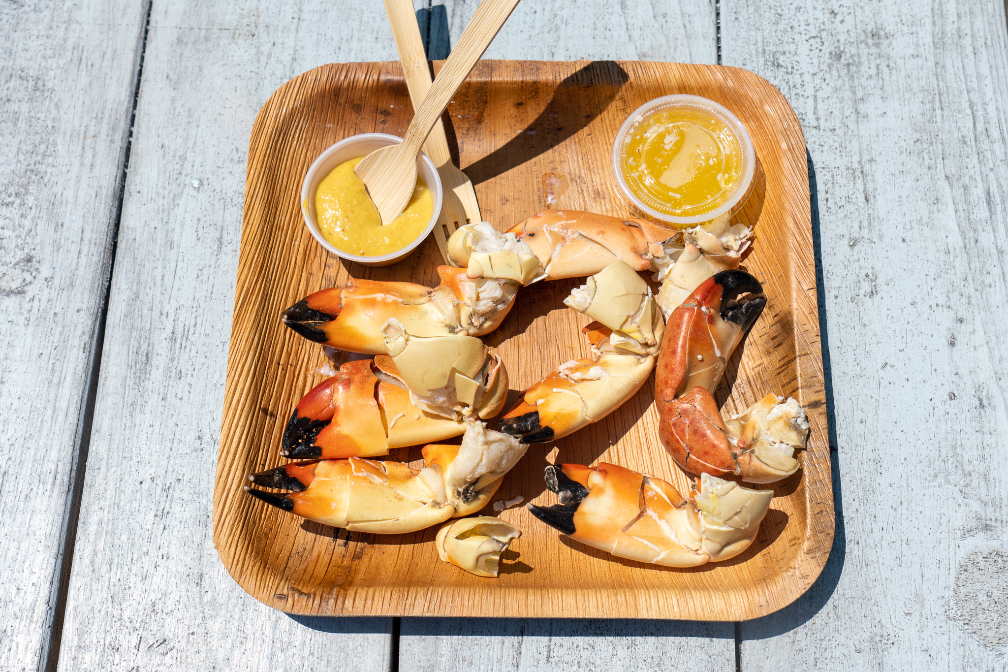 Hookin' Ain't Easy Stone Crab Claws
