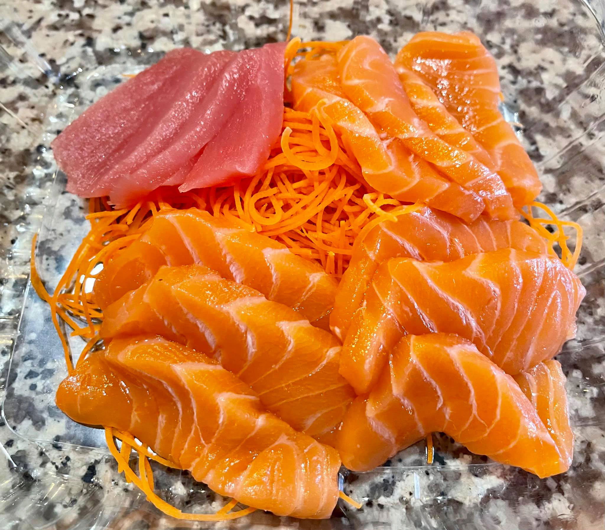 Tuna and Salmon Sashimi