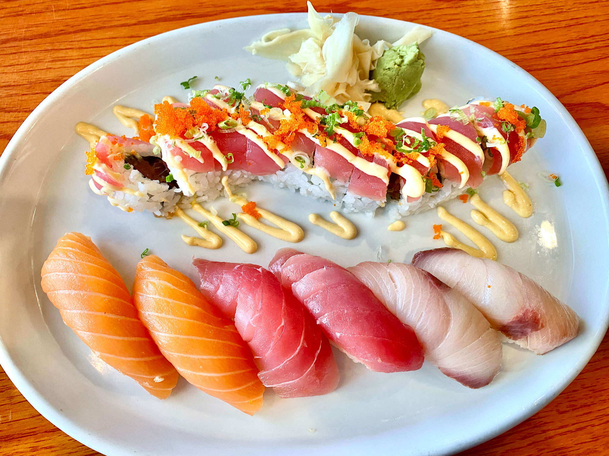 Rainbow Roll Sushi - A Japanese Creation! - The Foreign Fork