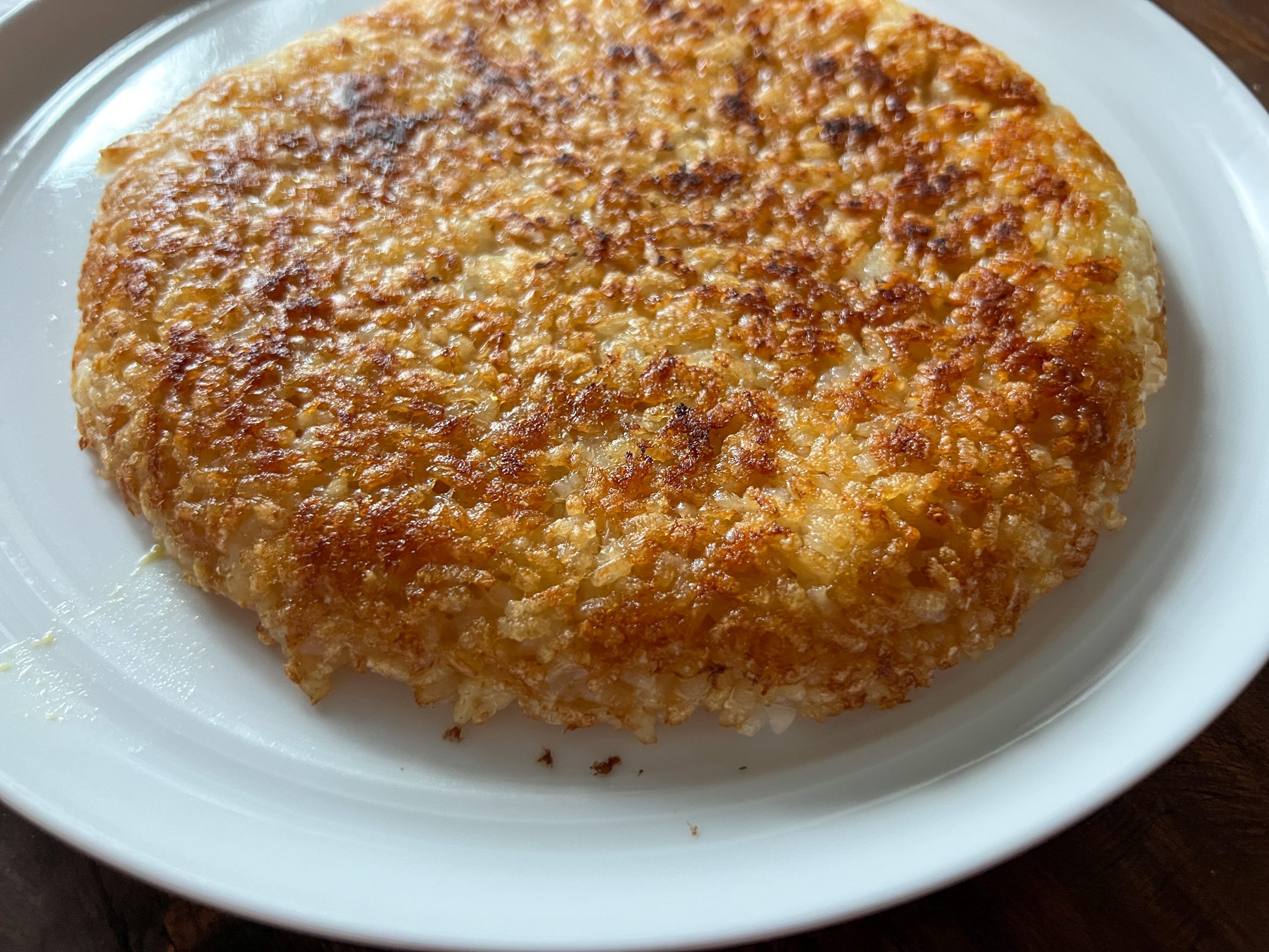 Japanese Hash Browns - with an umami hash brown dipping sauce