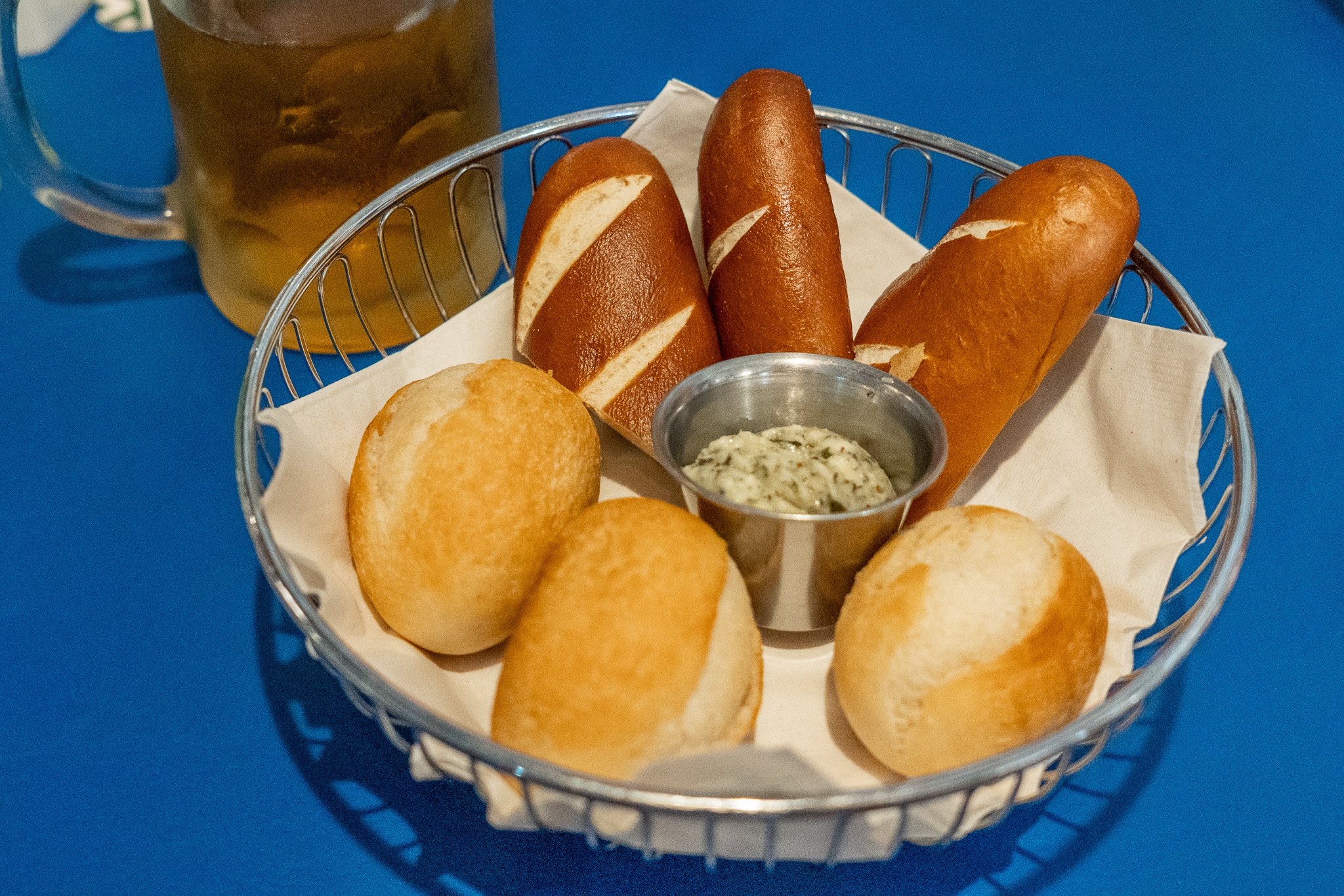 Sandras German Restaurant Bread Basket