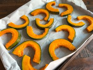 Make sure to lay the squash in a single layer and not touching