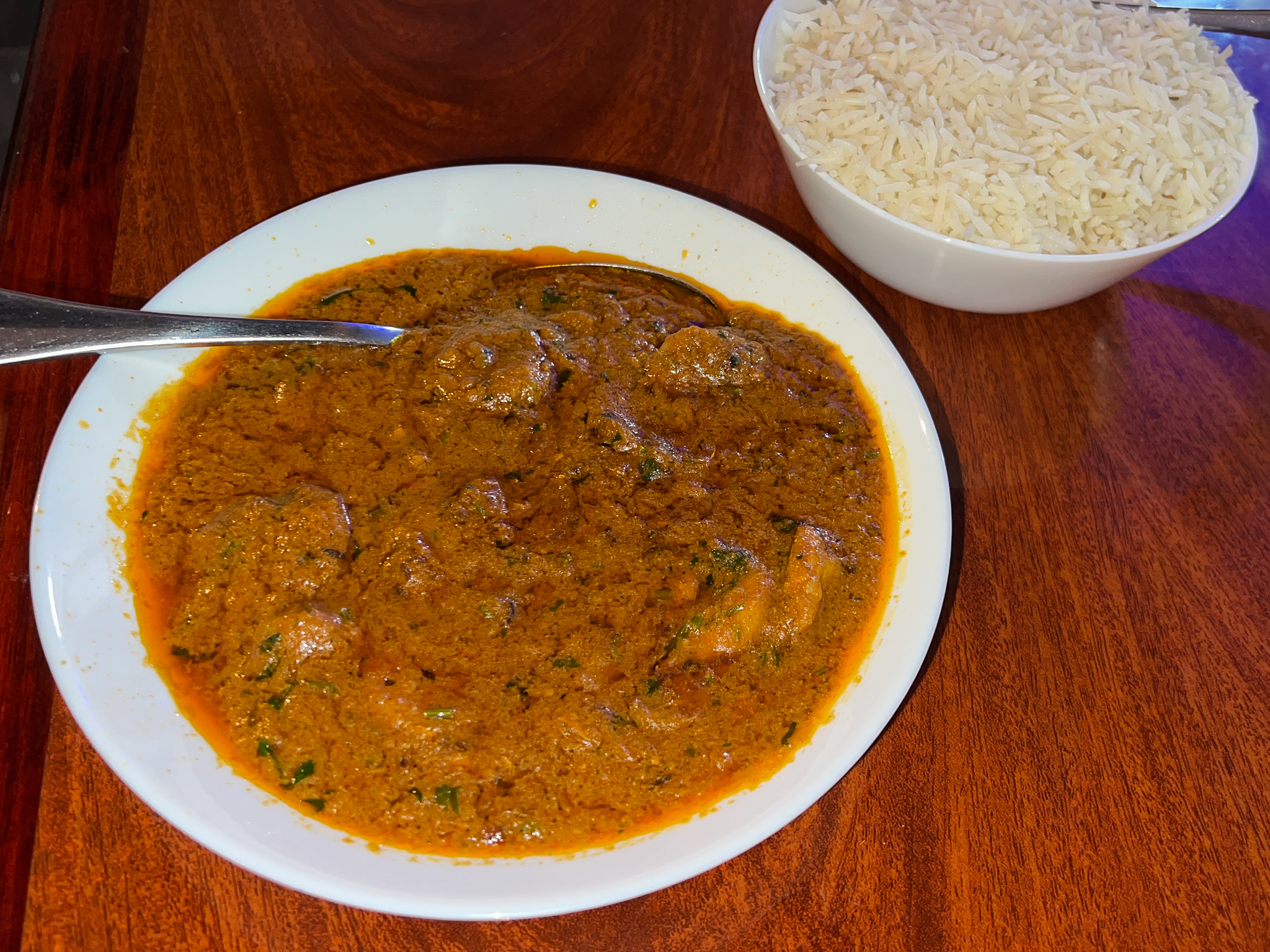 Indian Bistro Curry with Shrimp