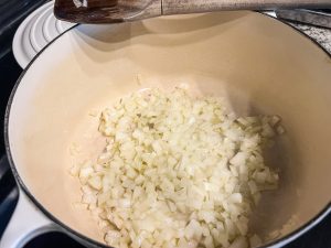 Softening the onion