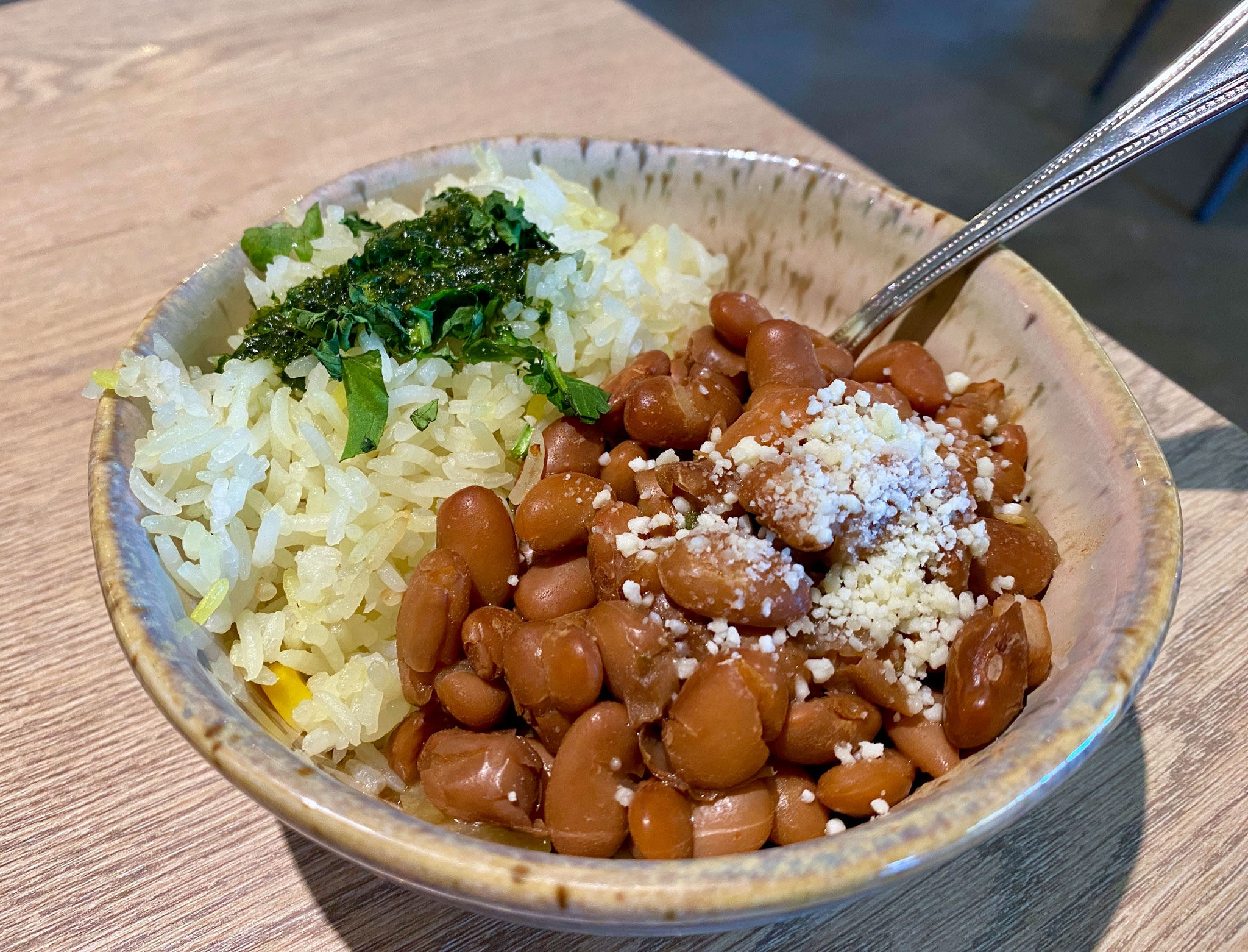 Cilantro Rice and Norteño Beans