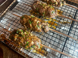 Kofta after their bake in the oven