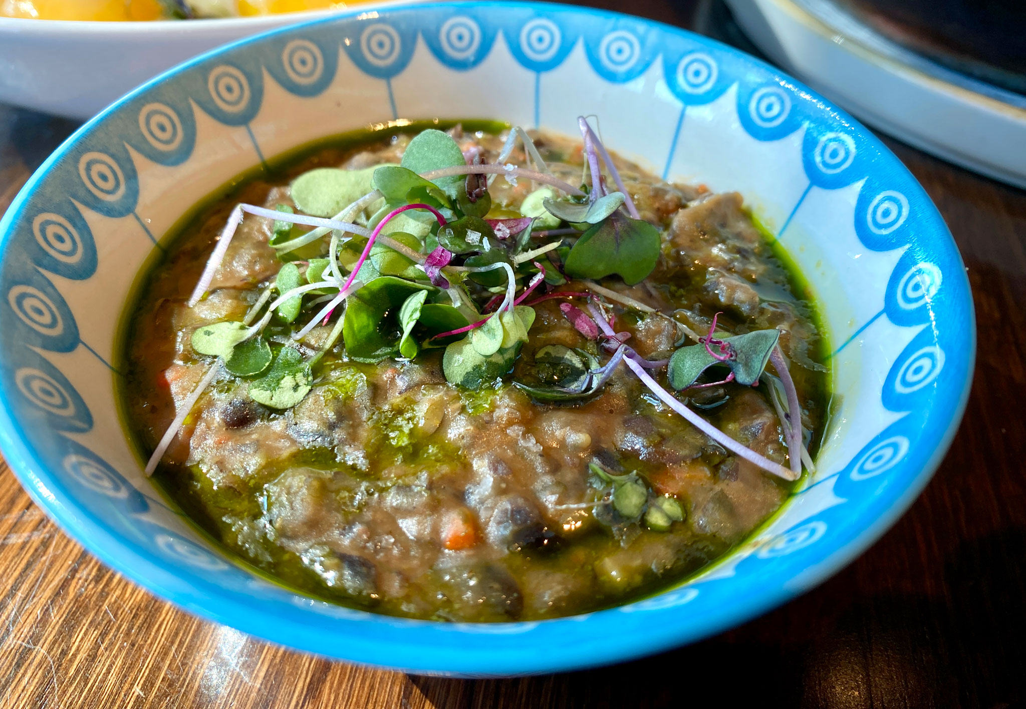 Black Beans that Accompany Ropa Vieja & Eggs