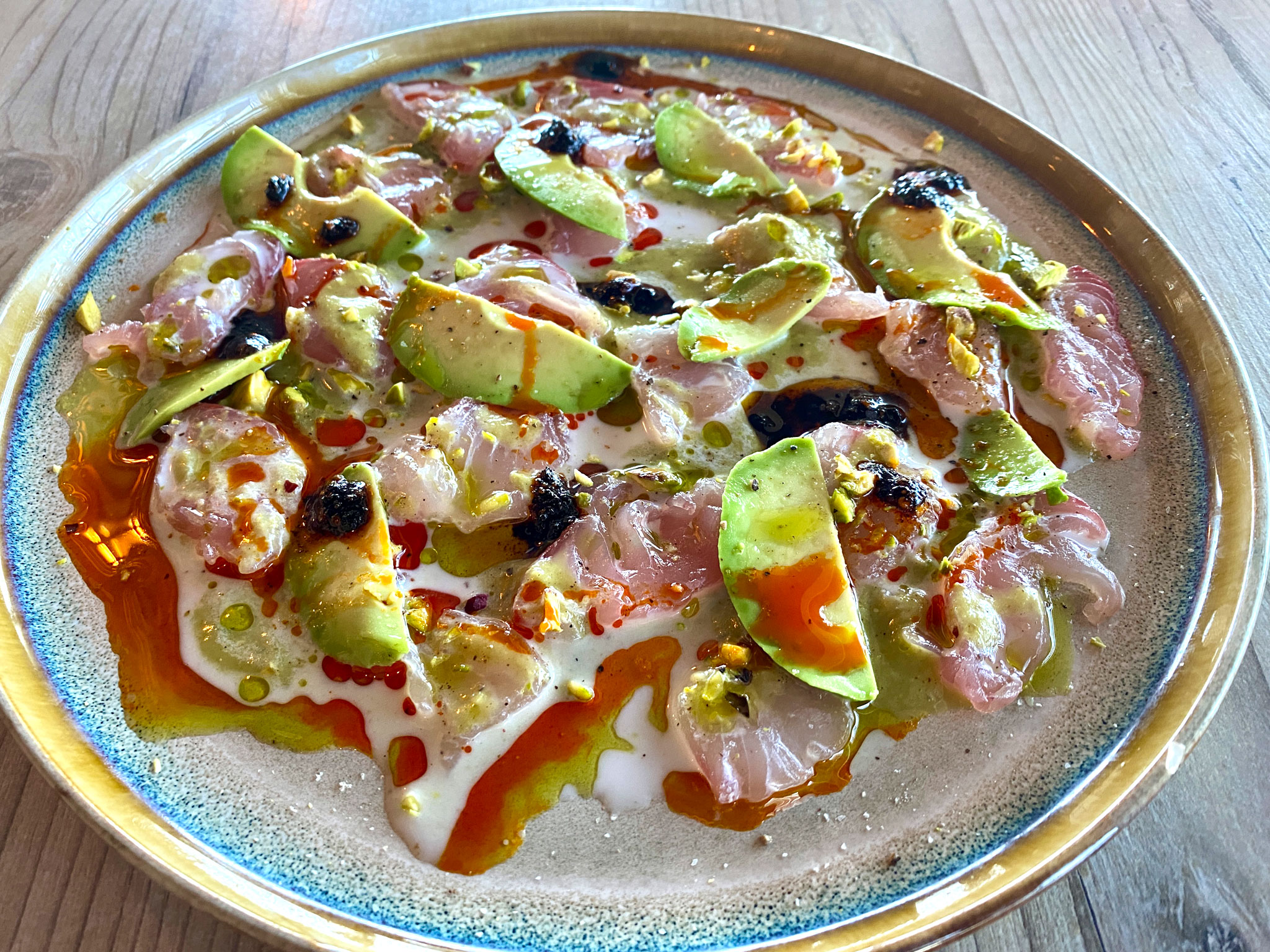 Rainbow Runner Crudo