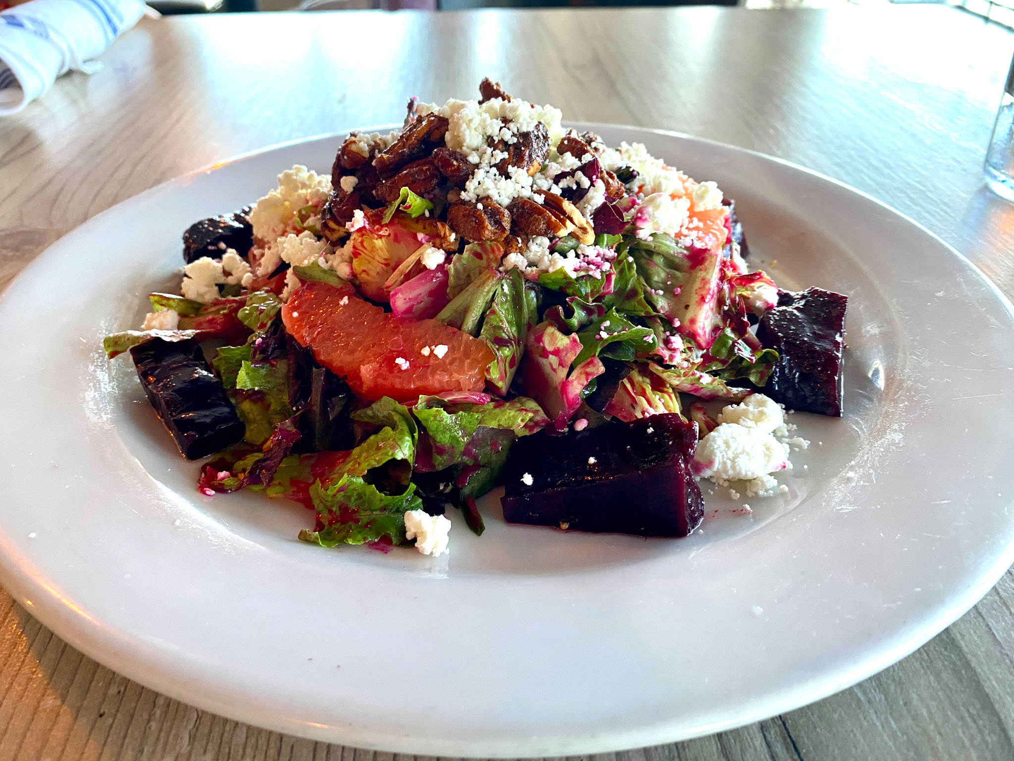 Roasted Beet & Goat Cheese Salad