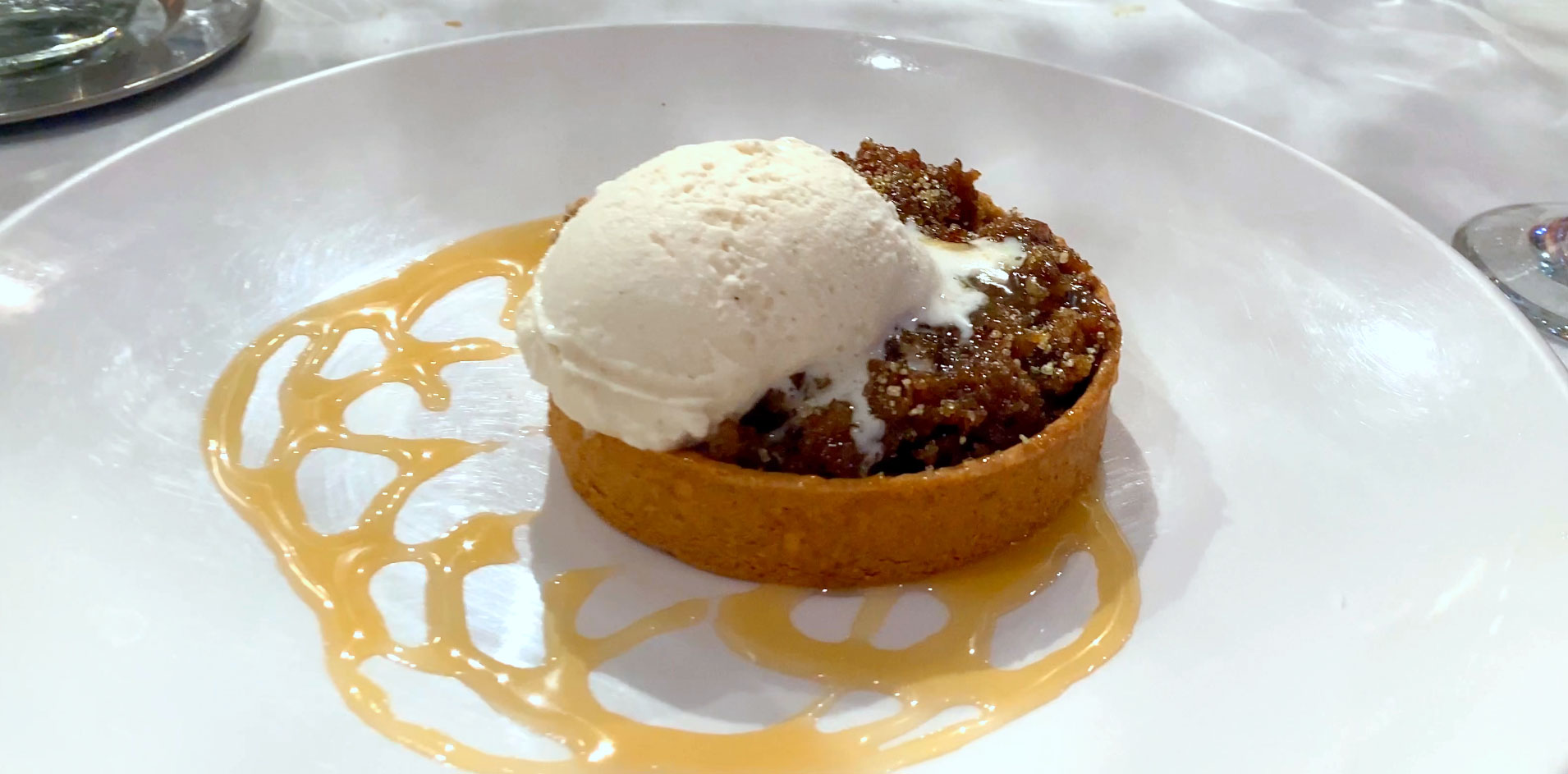 Banana Bread Pudding Tart